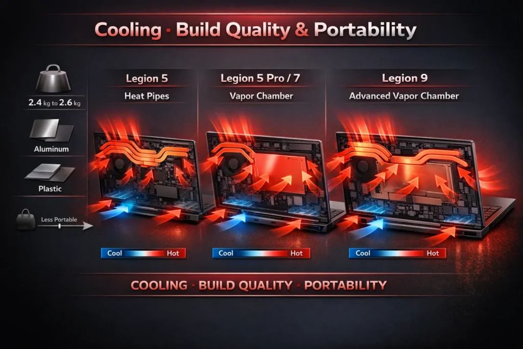 Gaming Laptop Display, Cooling & Build Quality (Explained Simply)