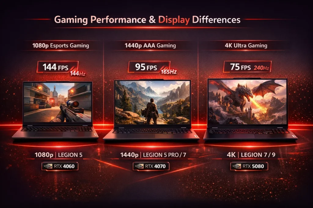 Gaming vs Productivity Performance