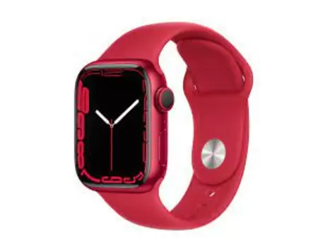 "Apple Watch Series 7 41mm MKN23 GPS RED Sports Band Price in Pakistan, Specifications, Features"