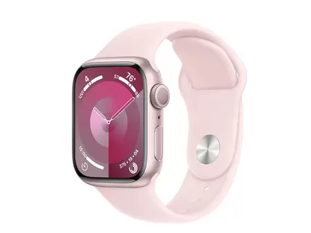 "Apple Watch Series 9 45mm Pink Aluminium Case With Light Pink Sports Band Price in Pakistan, Specifications, Features"