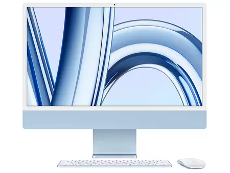 "Apple iMac MQRR3 24 Inch M3 Chip 8 Core CPU 8 Core GPU 8GB RAM 512GB SSD Storage Blue Price in Pakistan, Specifications, Features"