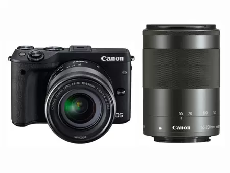 "Canon Eos M3 EF 15-45 mm and 55-200 mm DSLR Camera Price in Pakistan, Specifications, Features"