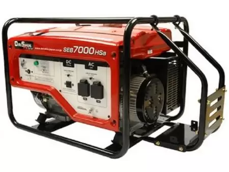 "Daishin Petrol Generator 5.5 KVA - SEB7000HSa - Red Price in Pakistan, Specifications, Features"