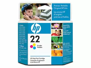 "HP 22 Tri-color Original Ink Cartridge (C9352AA) Price in Pakistan, Specifications, Features"