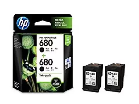 "HP Ink Cartridge 680 Black Twin Pack (X4E79AA) Price in Pakistan, Specifications, Features"