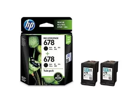 "HP Ink Catridge 678 Black Twin Pack Price in Pakistan, Specifications, Features"