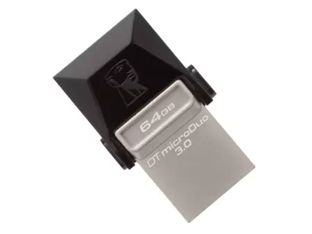 "Kingston DT DUO3 64GB OTG USB 3.0 MicroDuo Data Traveler Price in Pakistan, Specifications, Features"