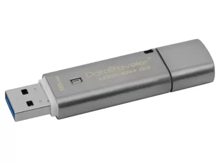 "Kingston DT LPG3 16GB USB 3.0 Data Traveler + Automatic Data Security Locker Price in Pakistan, Specifications, Features"
