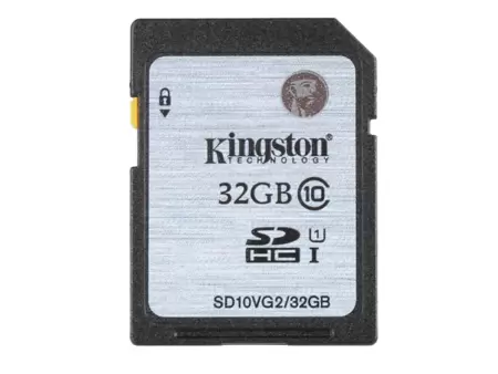"Kingston SD10VG2 32GB SDHC Class 10 UHS-I Flash Memory Card"