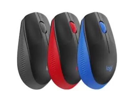 "Logitech M190 Wireless Mouse - Charcoal ,Blue, Red Price in Pakistan, Specifications, Features"