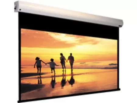 "Motorized 8x6 Feet Lucky Fine Fabric Projector screen Price in Pakistan, Specifications, Features"