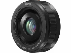 "Panasonic LUMIX G 20mm f/1.7 II ASPH Price in Pakistan, Specifications, Features"