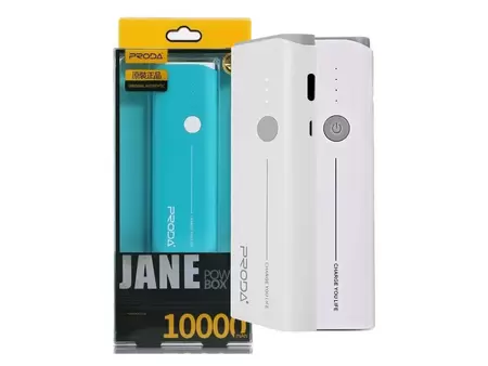 "Proda V6i Jane Power Box 10000mAh Power Bank White Price in Pakistan, Specifications, Features"