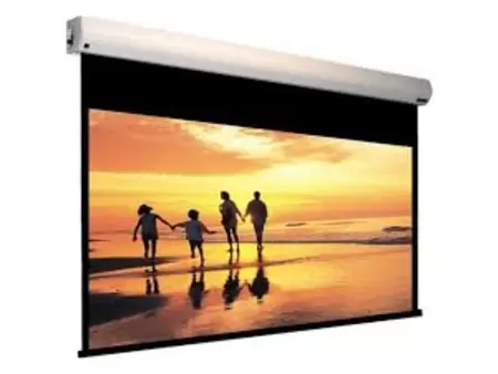 "Screen Motorized Lucky Fine Fabric 8.9x4.11 Feet Projector screen Price in Pakistan, Specifications, Features"