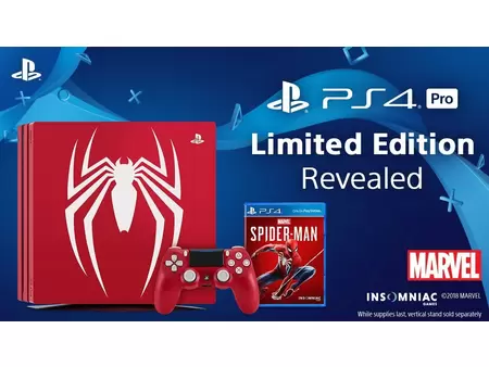 "Sony Playstation 4 Pro 1TB Console Marvels Spiderman Bundle Limited Edition Price in Pakistan, Specifications, Features"