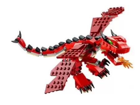 "THE ENTERTAINER Lego Creator 3in1 Red Creatures Price in Pakistan, Specifications, Features, Reviews"