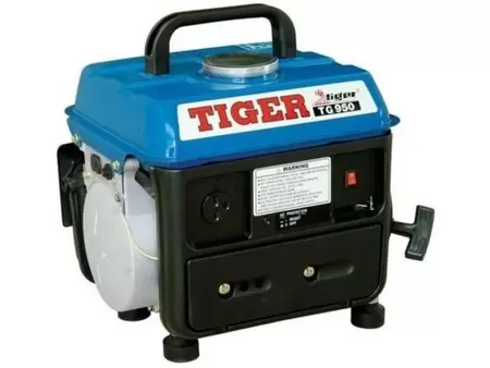 "Tiger Petrol Generator 0.65 KVA - TG950 - Blue Price in Pakistan, Specifications, Features"