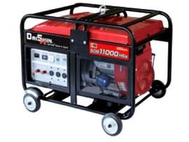 Daishin Petrol Generator 9 Kva - Sgb11000hsa - Red